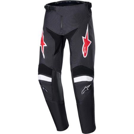 PANTALON MX ALPINESTARS YOUTH RACER LUCENT ENFANT NOIR / BLANC / ROUGE