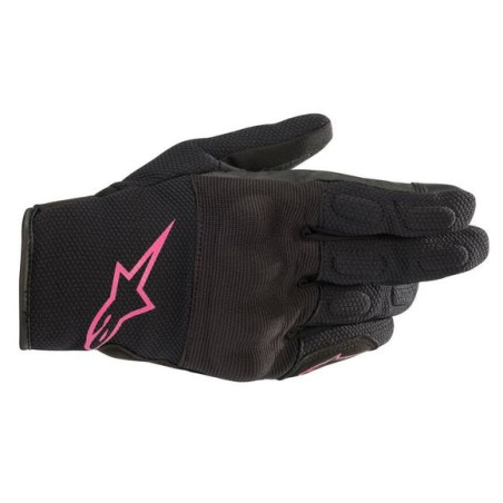 GANTS ALPINESTARS STELLA S-MAX DRYSTAR FEMME NOIR / FUSHIA
