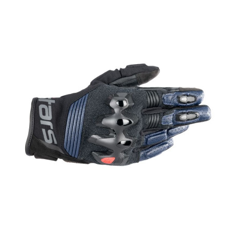 GANTS ALPINESTARS HALO NOIR / BLEU FONCÉ