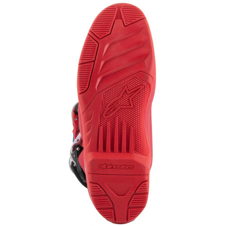 BOTTES MX ALPINESTARS TECH 5 ROUGE / BLANC / BLEU