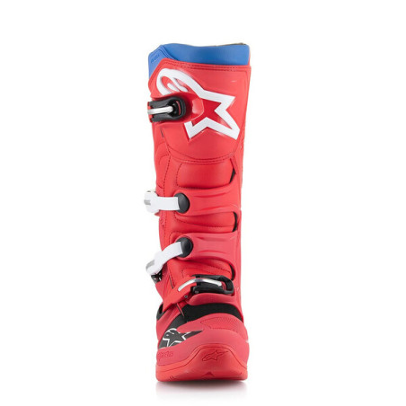 BOTTES MX ALPINESTARS TECH 5 ROUGE / BLANC / BLEU