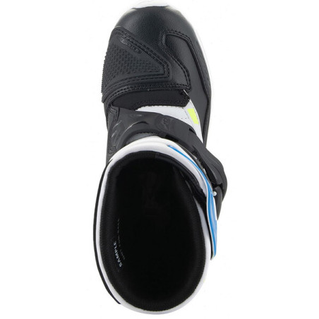 BOTTES MX ALPINESTARS TECH 3S ENFANT BLANC / NOIR / BLEU