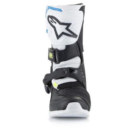 BOTTES MX ALPINESTARS TECH 3S ENFANT BLANC / NOIR / BLEU
