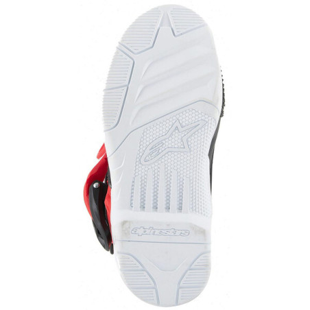 BOTTES MX ALPINESTARS TECH 3S ENFANT NOIR / BLANC / ROUGE