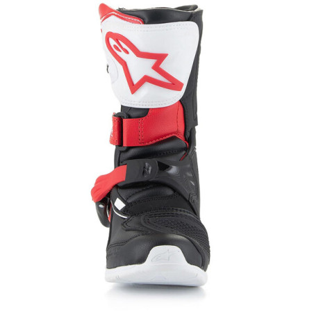 BOTTES MX ALPINESTARS TECH 3S ENFANT NOIR / BLANC / ROUGE