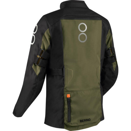 VESTE ADVENTURE BERING ZEPHYR HOMME NOIR / KAKI / ORANGE