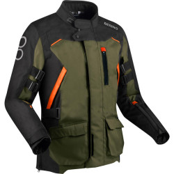 VESTE ADVENTURE BERING ZEPHYR HOMME NOIR / KAKI / ORANGE