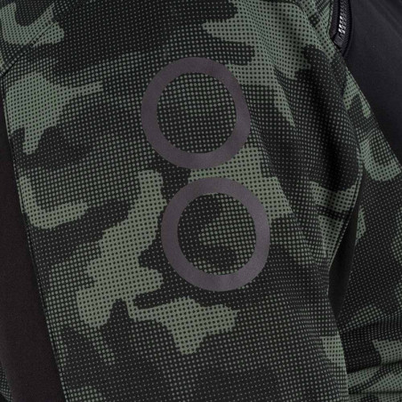 BLOUSON BERING DAVIS KING SIZE HOMME NOIR / CAMOUFLAGE
