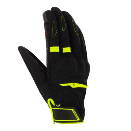 GANTS BERING FLETCHER EVO HOMME NOIR / JAUNE FLUO