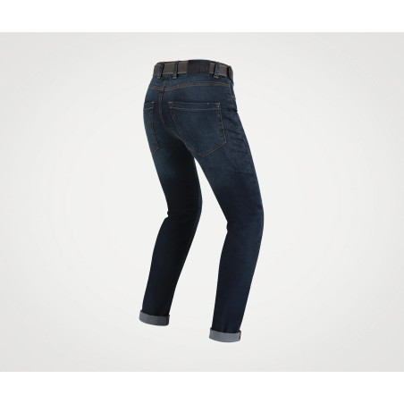 JEAN MOTO PMJ CAFERACER HOMME BLEU