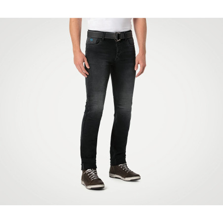 JEAN MOTO PMJ CAFERACER HOMME NOIR
