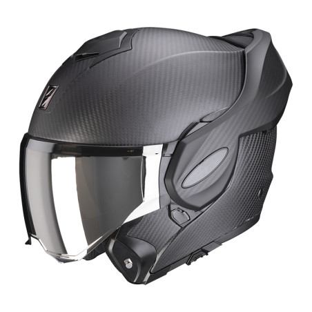 CASQUE SCORPION EXO-TECH EVO CARBON NOIR MAT