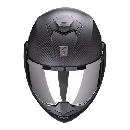 CASQUE SCORPION EXO-TECH EVO CARBON NOIR MAT