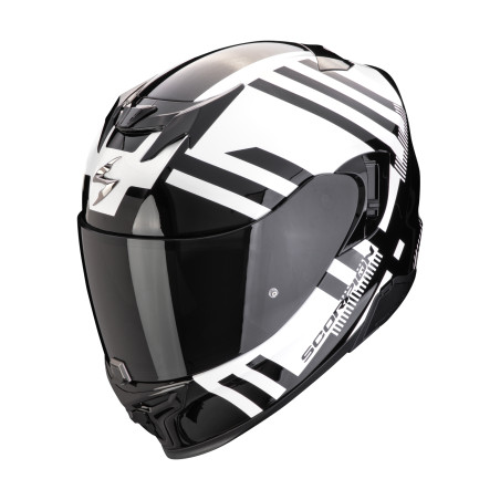 CASQUE SCORPION EXO-520 EVO BANSHEE BLANC PERLE / NOIR