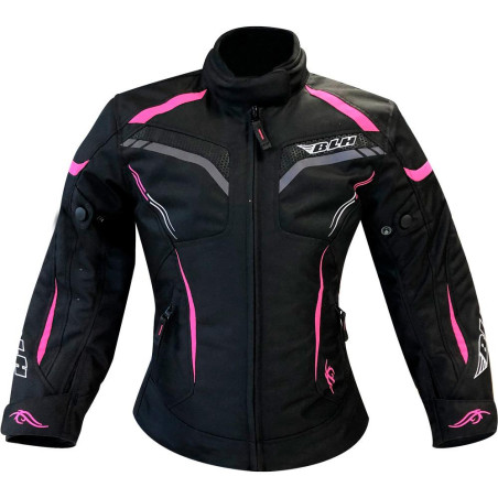 BLOUSON BLH BE RUNNER GIRL ENFANT NOIR / ROSE