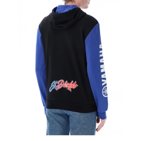 SWEAT YAMAHA FACTORY RACING FABIO QUARTARARO 20 HORIZONTAL HOMME 2024