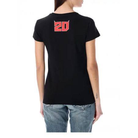 T-SHIRT FABIO QUARTARARO 20 EL DIABLO FEMME BICOLOR 2024