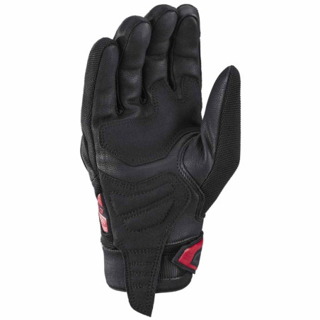 GANTS IXON MIG 2 HOMME NOIRE / ROUGE