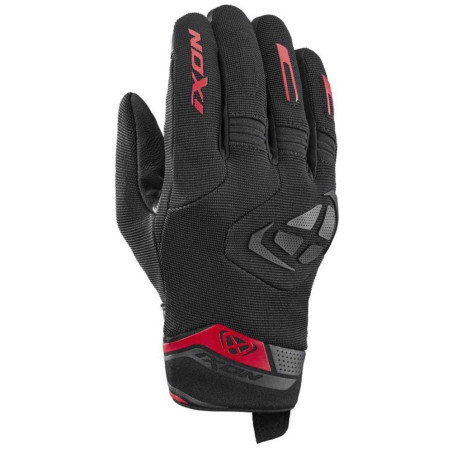 GANTS IXON MIG 2 HOMME NOIRE / ROUGE