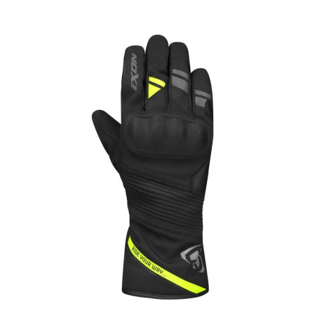 GANTS IXON PRO MIDGARD HOMME NOIR /GRIS / JAUNE