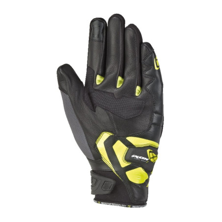 GANTS IXON RS RISE AIR HOMME GRIS / NOIR / JAUNE
