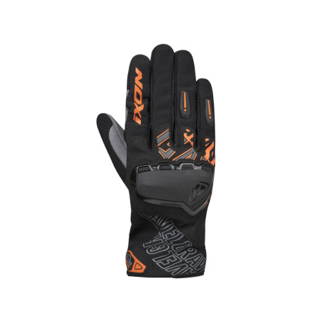 GANTS IXON GRAVEL HOMME NOIR / ORANGE