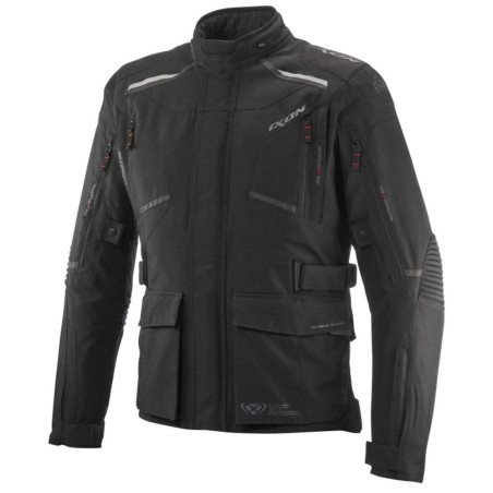 VESTE TOURING IXON MIDGARD HOMME NOIR