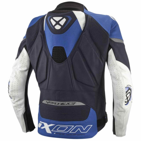 BLOUSON RACING IXON VORTEX 3 HOMME BLEU / BLANC