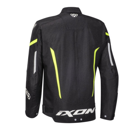 BLOUSON IXON STRIKER HOMME NOIR / BLANC / JAUNE