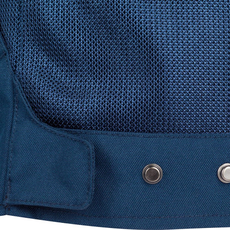 BLOUSON BERING PROFIL HOMME MARINE / JAUNE FLUO