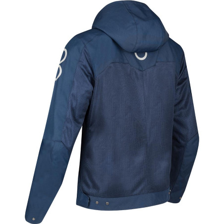 BLOUSON BERING PROFIL HOMME MARINE / JAUNE FLUO
