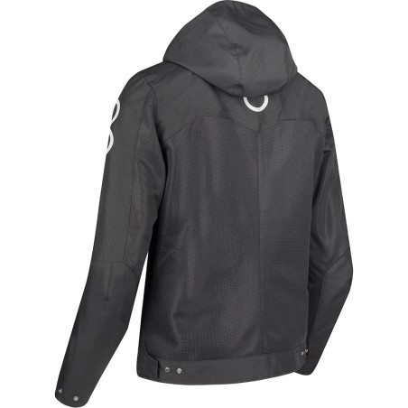 BLOUSON BERING PROFIL HOMME NOIR / ROUGE