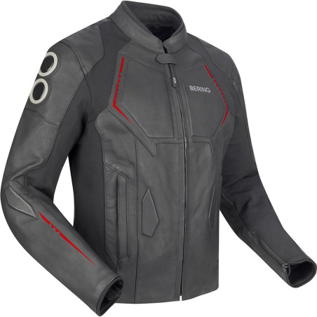 BLOUSON BERING RADIAL HOMME NOIR / ROUGE