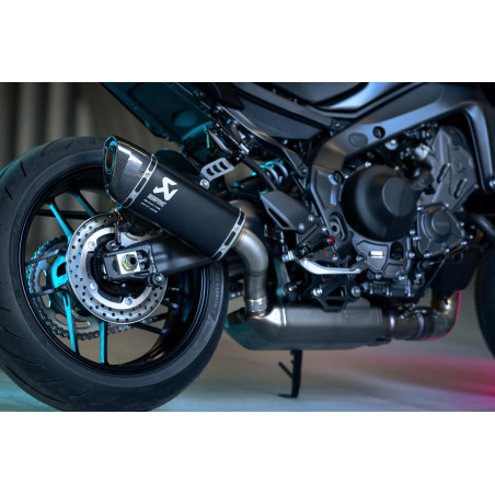 LIGNE AKRAPOVIC NOIRE YAMAHA MT09 2024 -