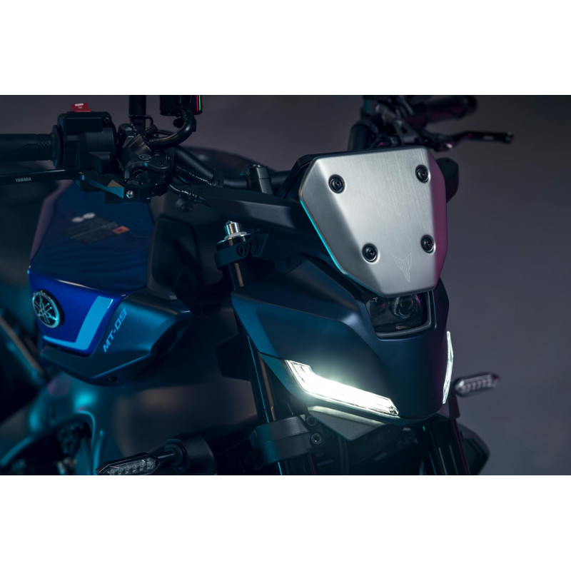 Panneaux De Remplissage Aluminium Pour Yamaha MT-09 (2024-2025) - Carénage Latéral, Protection Cadre, Finition Noire Mate