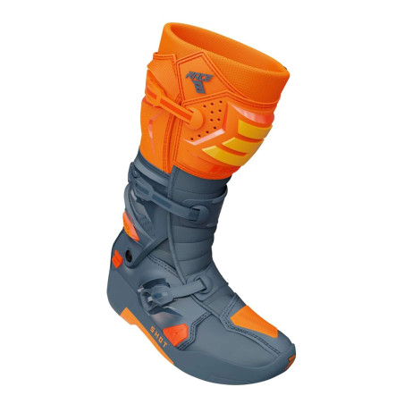 BOTTES MX SHOT RACE 8 GRIS / ORANGE