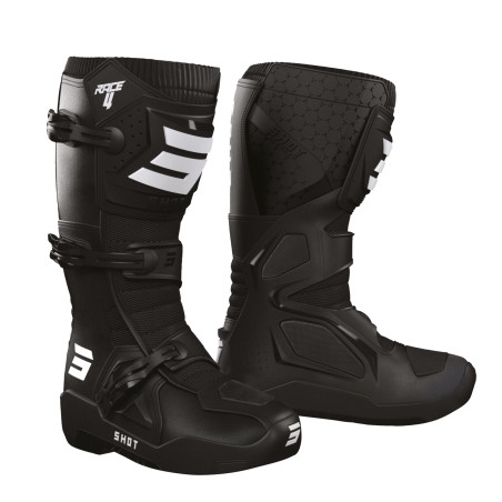 BOTTES MX SHOT RACE 4 ADULTE NOIR 