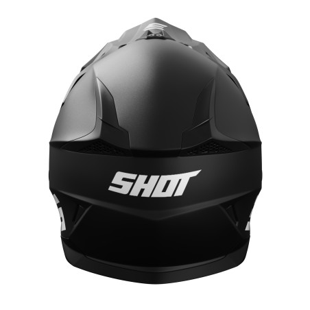 CASQUE MX SHOT PULSE ENFANT SOLID 2.0 NOIR