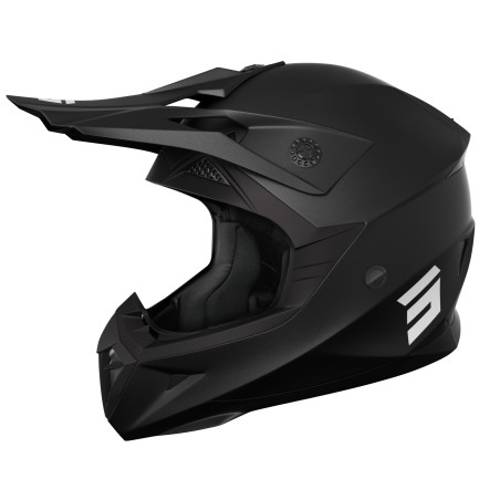 CASQUE MX SHOT PULSE ENFANT SOLID 2.0 NOIR