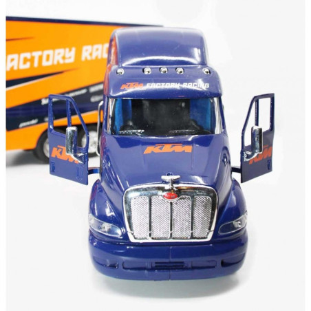 MAQUETTE CAMION PETERBILT TEAM KTM RED BULL 1/32