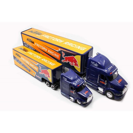 MAQUETTE CAMION PETERBILT TEAM KTM RED BULL 1/32