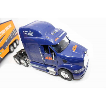 MAQUETTE CAMION PETERBILT TEAM KTM RED BULL 1/32
