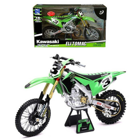 MAQUETTE KAWASAKI KXF 450 ELI TOMAC N3 1/6