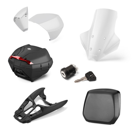 PACK URBAN 34 LITRES YAMAHA NMAX 125 2025 - BLANC UNI