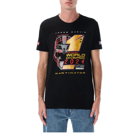 T-SHIRT JORGE MARTIN CHAMPION MOTOGP 2024