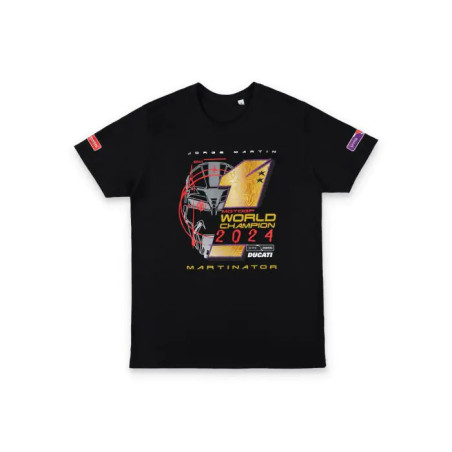 T-SHIRT JORGE MARTIN CHAMPION MOTOGP 2024