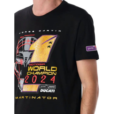 T-SHIRT JORGE MARTIN CHAMPION MOTOGP 2024