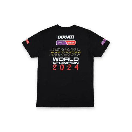 T-SHIRT JORGE MARTIN CHAMPION MOTOGP 2024