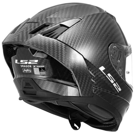 CASQUE LS2 FF807 DRAGON CARBON MAT