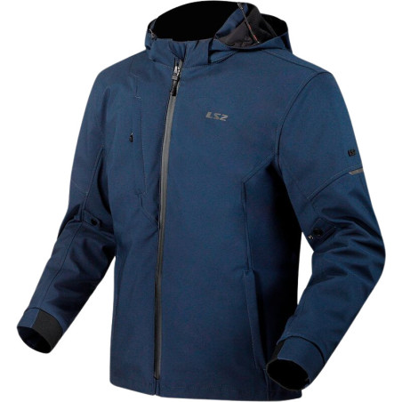 VESTE MOTO LS2 BOLTON HOMME BLEU FONCE